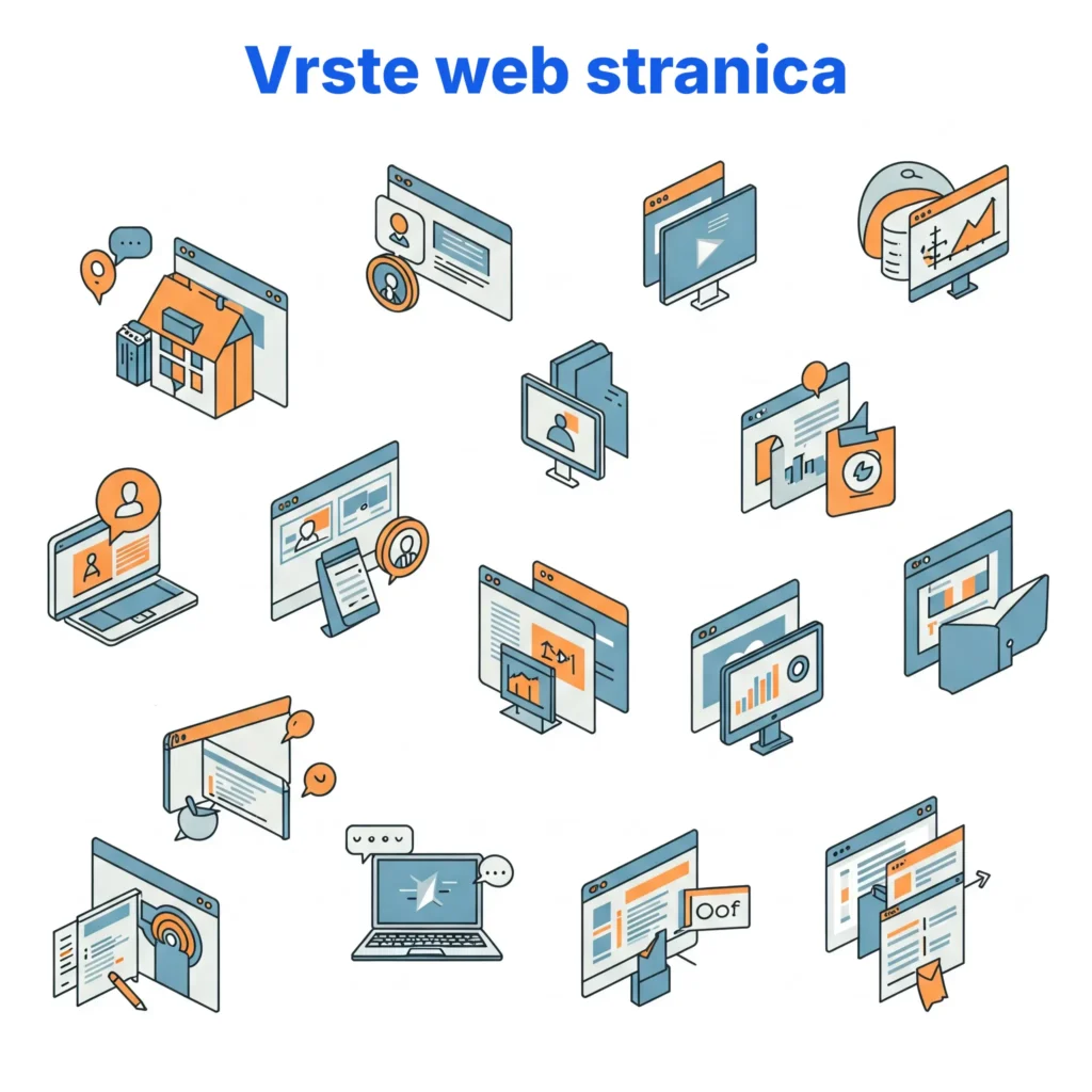 Što je web stranica - vrste web stranica