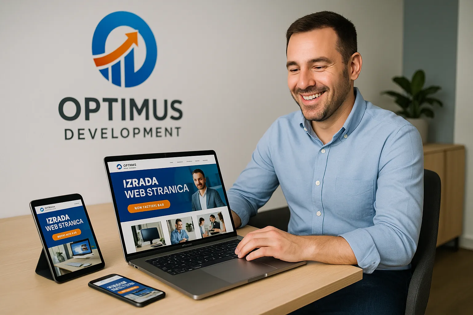 Izrada web stranica Optimus Development