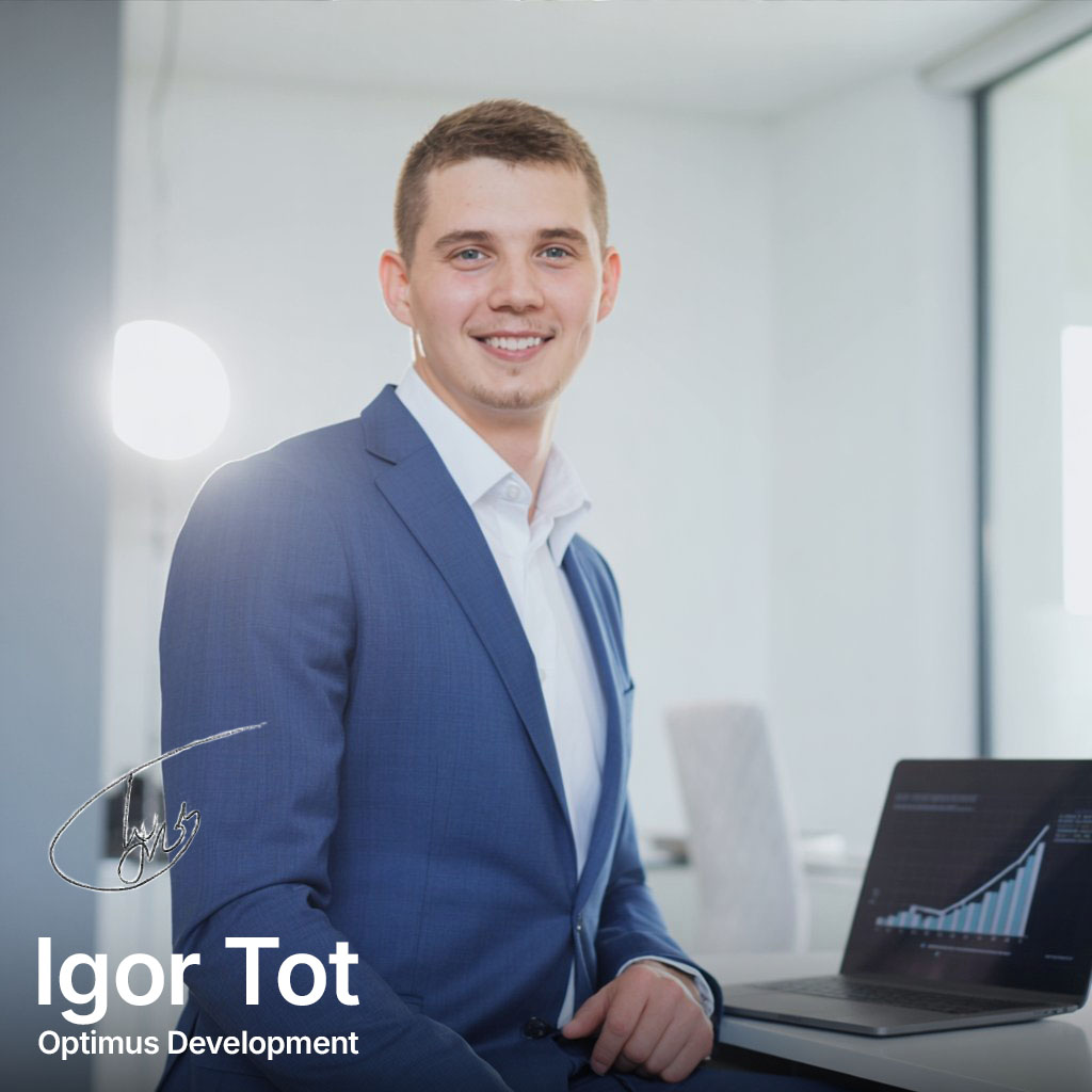 Igor Tot - Izrada web stranica - Optimus Development