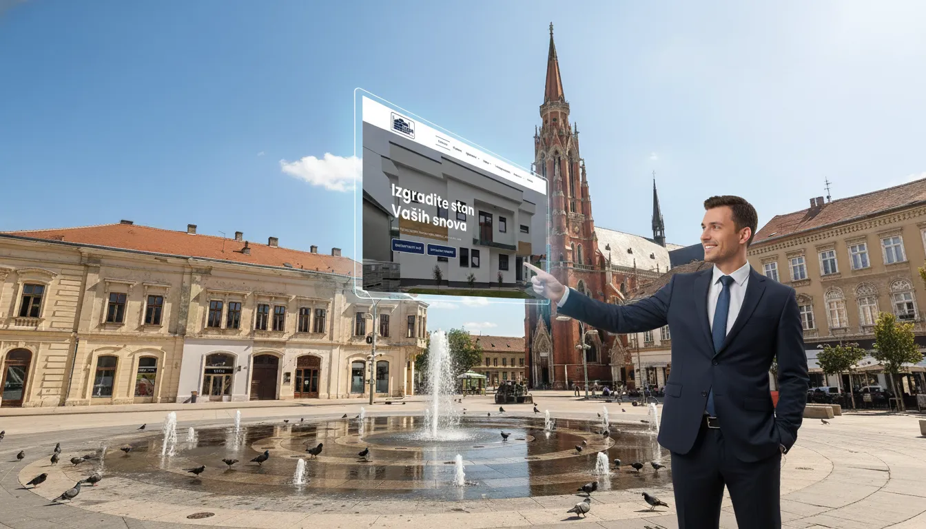 Izrada web stranica Osijek - Poduzetnik s web stranicom u centru Osijeka