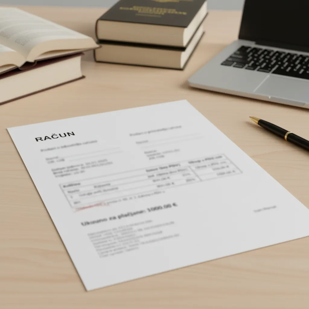 Kako napraviti račun - svi obavezni elementi računa